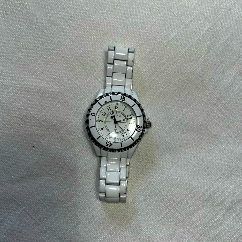 Chanel white Watch